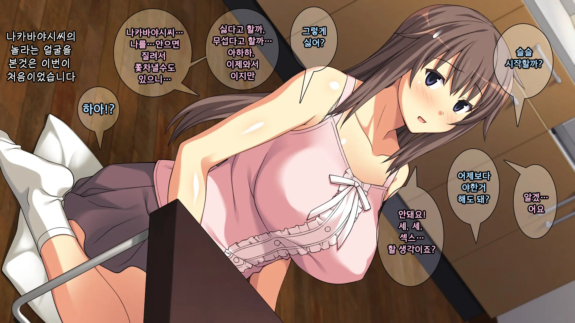 Majime Na Iede Musume To Zetsurin Otoko -Shukuhakudai Wa Maiyo No Sex- | 성실한 가출소녀와 절륜남 -숙박비는 매일 밤의 섹스-